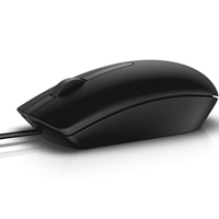 The Dell™ Optical Mouse – MS116 features optical LED tracking and wired connectivity providing a stellar performance day after day. Improve your productivity at the office or at home–the Dell Optical Mouse will help keep you on task with accurate 1000 DPI optical tracking.<br/><br/><b>Reliable performance