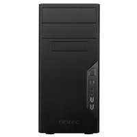 Antec VSK-3000B-U3/U2 Micro Tower Gaming Case, 1 x USB 3.0 / 1 x USB 2.0, SGCC steel, Vented Side Panel, 1 x Pre-Installed 92mm Rear Exhaust Fan, Micro-ATX, Mini-ITX Compatible