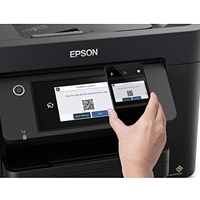 Epson WorkForce WF-4820DWF C11CJ06401 Inkjet Printer, A4, Colour, Wireless & Ethernet, All-in-One inc Fax, Duplex