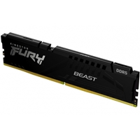 Kingston FURY Beast KF552C40BB-16 16GB (1x 16GB) DIMM System Memory, 5200MHz, DDR5, CL40, Black, Intel XMP