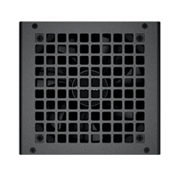 DeepCool PF500 500W PSU, 120mm Silent Hydraulic Bearing Fan, 80 PLUS White, Non Modular, UK Plug, Flat Black Cables, Efficient & Affordable