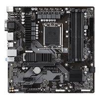 Gigabyte B760M DS3H DDR4 Ultra Durable Intel 1700 Socket Motherboard, Micro-ATX, 4x DDR4 Slots, 2x M.2 Sockets, 2.5GbE LAN, 1x D-Sub / 2x DisplayPorts / 1x HDMI Port