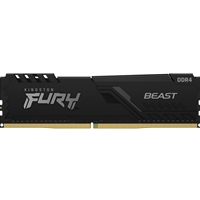Kingston FURY Beast KF436C18BBK2/64 64GB (2x 32GB) DIMM System Memory, 3600MHz, DDR4, CL18, Black, Intel XMP