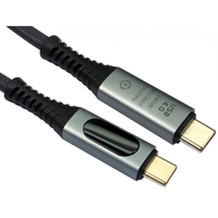 Target USB4 1m 40Gbps USB-C Cable with 240W Power Delivery and Display Support - Retail Boxed