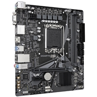 Gigabyte H610M S2H V3 DDR4 Ultra Durable Intel 1700 Socket Motherboard, Micro-ATX, 2x DDR4 Slots, 1x M.2 Socket, GbE LAN, 1x D-Sub / 2x DisplayPorts / 1x HDMI Port