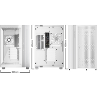 be quiet! BGW68 Light Base 600 LX Mid Tower Gaming Case, 1 x USB Type-C / 2 x USB 3.0, Tempered Glass Front & Side Window Panel, 4 x Light Wings ARGB Fans, ATX / M-ATX / Mini-ITX Compatible