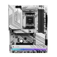 ASRock X870 PRO RS AMD AM5 Socket Motherboard, ATX, 4x DDR5 Slots, 3x M.2 Sockets, Fitted I/O Shield, 2.5GbE LAN, 1x HDMI Port / 2x USB-C (USB4)