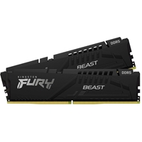 Kingston FURY Beast KF560C36BBE2K2-32 32GB (2x 16GB) DIMM System Memory, 6000MHz, DDR5, CL36, Black, Intel XMP, AMD EXPO