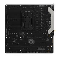 ASRock B850M Riptide WiFi AMD AM5 Socket Motherboard, Micro-ATX, 4x DDR5 Slots, 3x M.2 Sockets, Fitted I/O Shield, 2.5GbE LAN, Wi-Fi 7, 1x DisplayPort / 1x HDMI Port