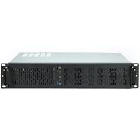 Codegen 2U400 Rackmount Server Case, 1 x USB 3.0  / 1 x USB 2.0, 380 MM Deep, 3 x 80 mm PWM Hydraulic Bearing, Micro ATX, Mini ITX Compatible