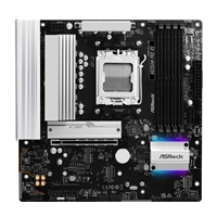 ASRock A620AM PRO RS AMD Socket AM5 Motherboard, 4x DDR5 Slots, 3x M.2 Socket, 2.5GbE LAN, 1x HDMI Port/ 1x DisplayPort