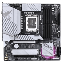 Gigabyte B760M AORUS ELITE WIFI6E GEN5 Intel 1700 Socket Motherboard, Micro-ATX, 4x DDR5 Slots, 2x M.2 Socket, 2.5GbE LAN, Wi-Fi 6E, 1x HDMI Port/ 1x DisplayPort