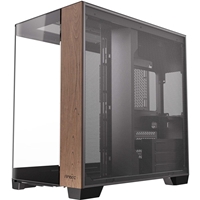 Antec Constellation C8 Full TowerGaming Case, 1 x USB Type-C / 2 x USB 3.0, Curved Tempered Glass Front and Side Window Panel, Walnut Wood Rish Side, Dual Chanber Design, 0 x Pre-Installed Fans, E-ATX(280mm), ATX, M-ATX, ITX Compatible
