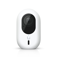 Ubiquiti (UVC-G6-INS-W-UK) Plug-and-play, 4K WiFi-connected camera with a 1/1.8" 8MP image sensor, Multi-TOPS AI Engine, and two-way audio.