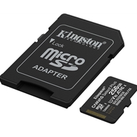 Kingston Canvas Select Plus 256GB Class 10 UHS-I Micro SD Card with Lifetime Warranty