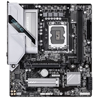 Gigabyte H810M GAMING WIFI6 Intel 1851 Socket Motherboard, Micro-ATX, 2x DDR5 Slots, 1x M.2 Socket, Fitted I/O Shield, 2.5GbE LAN, Wi-Fi 6, 1x DisplayPort / 1x HDMI Port