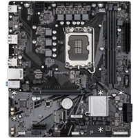 Gigabyte H610M D3W DDR4 Intel 1700 Socket Motherboard, Micro-ATX, 2x DDR4 Slots, 1x M.2 Socket, GbE LAN, 1x DisplayPort / 1x HDMI Port