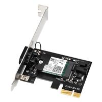 Gigabyte GC-WFAX210 Intel WiFi 6E AX210 2400Mbps Bluetooth 5.2 Wireless PCI-Express Card