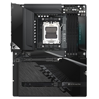 Gigabyte X870 AORUS STEALTH AMD AM5 Socket Motherboard, ATX, 4x DDR5 Slots, 4x M.2 Socket, 5GbE LAN, Wi-Fi 7, 1x HDMI Port / 2x USB-C (USB4)