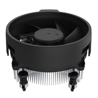 Low Profile AMD CPU Cooler With 90mm PWM Fan