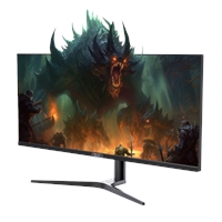piXL 34-inch UWQHD UltraWide 165Hz Gaming Monitor with 100% sRGB Colour Gamut, Quad HD 3440 x 1440 IPS Panel & 1ms Response Time, 3 Year Warranty & Speakers