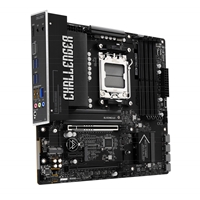 ASRock B850M Challenger AMD AM5 Socket Motherboard, Micro-ATX, 4x DDR5 Slots, 2x M.2 Socket, Fitted I/O Shield, 2.5GbE LAN, 1x HDMI Port