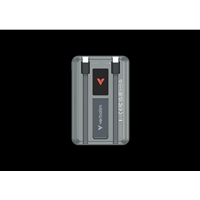 Verbatim Charge'n'Go 2C & Display MagSafe Power Bank 10000 mAh Grey