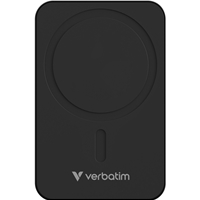 Verbatim Charge 'n' Go Power Bank Magnetic Wireless Charging 20000mAh Black