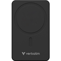 Verbatim Charge 'n' Go Essentials MagSafe Power Bank Wireless 10000mAh Black