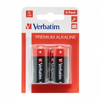 Verbatim C Battery Alkaline 2 Pack