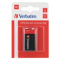 Verbatim 9V Battery Alkaline 1 Pack