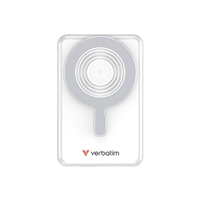 Verbatim Charge'n'Go 2C & Display MagSafe Power Bank 10000 mAh Silver