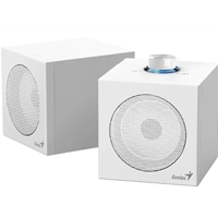 Genius SP-HF300U, 4W, USB Audio Speakers/ USB-A & USB-C - White