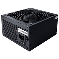 CiT 600W ATX Power Supply, 80+ Efficiency, 120mm Silent Fan, Active PFC, PCIe, SATA & Molex Connectors, Black PSU for Gaming & Desktop PC