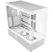 Antec Constellation C6 Air Mid Tower Gaming Case, 1 x USB Type-C / 2 x USB 3.0, Curved Tempered Glass Front and Side Window Panel, Multi-Directional Air Intake, 3 x Pre-Installed PWM Fans, ATX, Micro-ATX, ITX Compatible