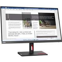 Lenovo ThinkVision S27i-30, 27 Inch, Full HD (1920 x 1080), 100Hz, 4ms, 16:9, IPS, WLED Monitor, HDMI, VGA, Tilt Adjustable, 3 Year Warranty