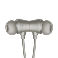 Verbatim TruSound ANC Neckband Earbuds, Wireless Bluetooth 5.4, Active Noise Cancellation - Grey