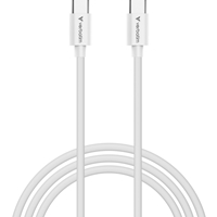 Verbatim Essentials Sync & Charge USB-C to C Cables (2 pack) Black & White, 1m, 60W PD, 480Mbps, USB Power Delivery 3.0 Supports Up To 60W Fast Charging
