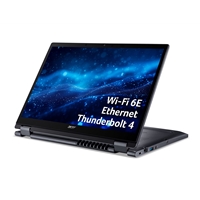 Acer TravelMate P4 Spin TMP414RN-53 NX.B22EK.00B, 14 Inch WUXGA IPS Touchscreen, Intel i3-1315U 13th Gen, 8GB RAM, 256GB SSD, Intel Graphics, Windows 11 Pro Education