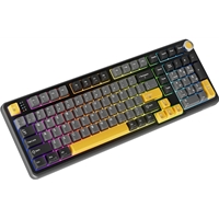 Marvo Titan 98 KG986W Wireless Mechanical Gaming Keyboard, Tri-Mode Connectivity, Wired, 2.4GHz & Bluetooth, Hot-Swappable Mechanical Switches, Vibrant RGB Backlighting, Full-Key Anti-Ghosting