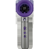 Verbatim Cool 'n' Go Aqua Breeze Handheld Fan, Portable Cooling with Refreshing Mist Spray - Grey/Purple