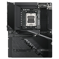Gigabyte B850 AORUS STEALTH AMD AM5 Socket Motherboard, ATX, 4x DDR5 Slots, 3x M.2 Socket, Fitted I/O Shield, 5GbE LAN, Wi-Fi 7, 1x HDMI Port