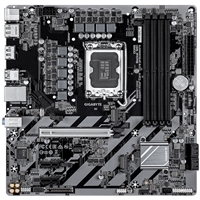 Gigabyte B860M D3W Intel 1851 Socket Motherboard, Micro-ATX, 4x DDR5 Slots, 2x M.2 Sockets, GbE LAN, 2x DisplayPorts / 1x HDMI Port