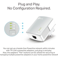 TP-Link TL-PA4010 KIT 600Mbps Nano Powerline Twin Pack