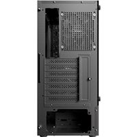 Antec AX26 RGB Elite Mid Tower Gaming Case, 1 x USB 3.0 / 2 x USB 2.0, Tempered Glass Side Window Panel, High Airflow Front Pannel, 4 x Pre-Installed ARGB LED Fans, ATX, Micro-ATX, ITX Compatible