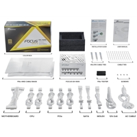 Seasonic FOCUS GX V4 1000W 80 PLUS Gold ATX 3.1 Modular PSU with 135mm FDB Fan, Braided White Cables & 10 Year Warranty, White