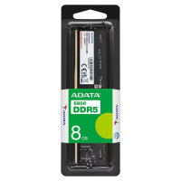 ADATA (SDADA-AD5U560GS) 8GB (1x 8GB) DDR5 5600 U-DIMM Memory, 5600MHz, CL46, 1.1V, Limited Lifetime Warranty