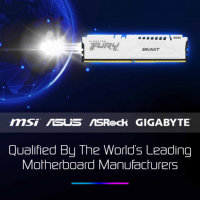 Kingston FURY Beast KF556C36BWE-16 16GB 5600MHz DDR5 U-DIMM System Memory