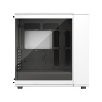 Fractal Design North XL Chalk White E-ATX Full Tower PC Case, Clear Tempered Glass, FSC-Certified Oak Front, 3 x 140mm Aspect PWM Fans, USB-C 20Gbps, 420mm Radiator Support, 413mm GPU Clearance