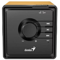 Genius SP-916BT One-piece Bluetooth Wood Speaker, Bluetooth 5.3, Built in Mic, USB-C Charging